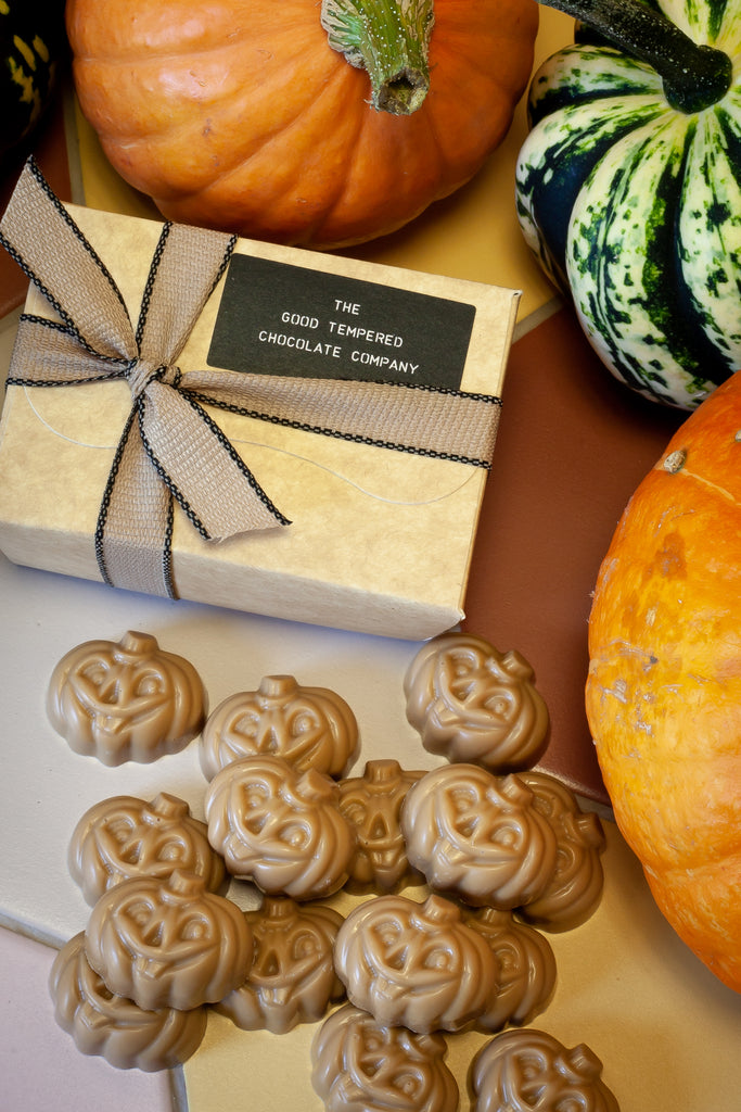The Good Tempered Chocolate Company Gold Chocolate Pumpkins