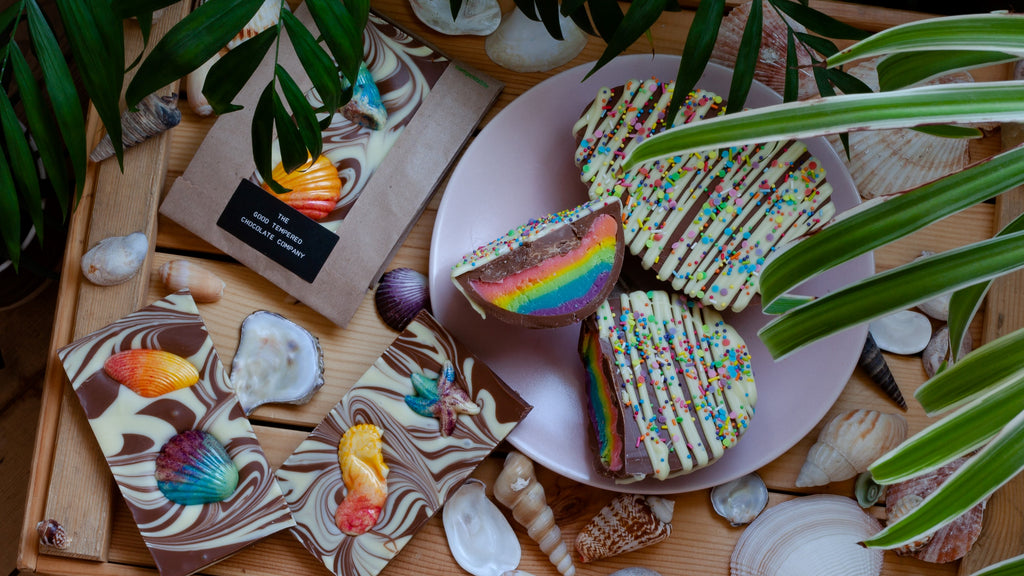 The Good Tempered Chocolate Company Birthday Rainbow Combo