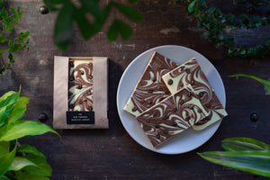The Good Tempered Chocolate Company White Chocolate Coffee Slab